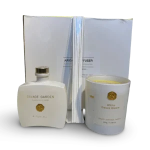 Aroma Reed diffuser + scented candle
